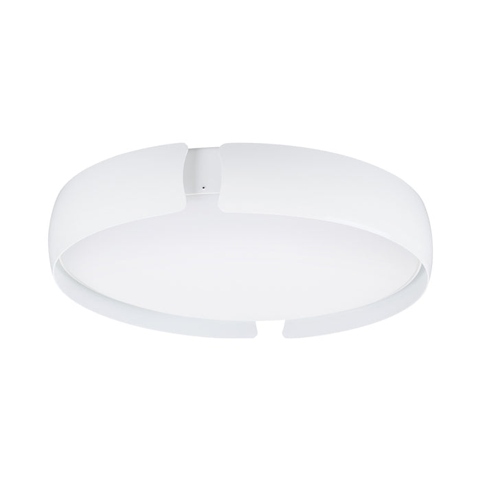 Lifo LED Flush Mount Ceiling Light in White.
