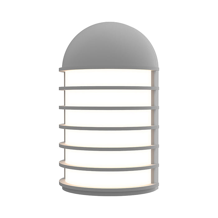 Lighthouse™ Outdoor LED Wall Light in Textured Gray/Small.