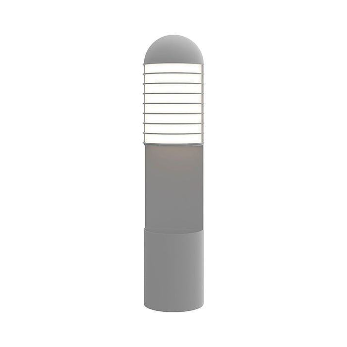 Lighthouse™ Planter Outdoor LED Wall Light in Textured Gray.