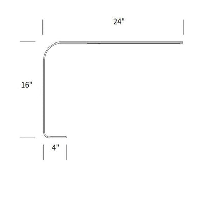 LIM C LED Table Lamp - line drawing.