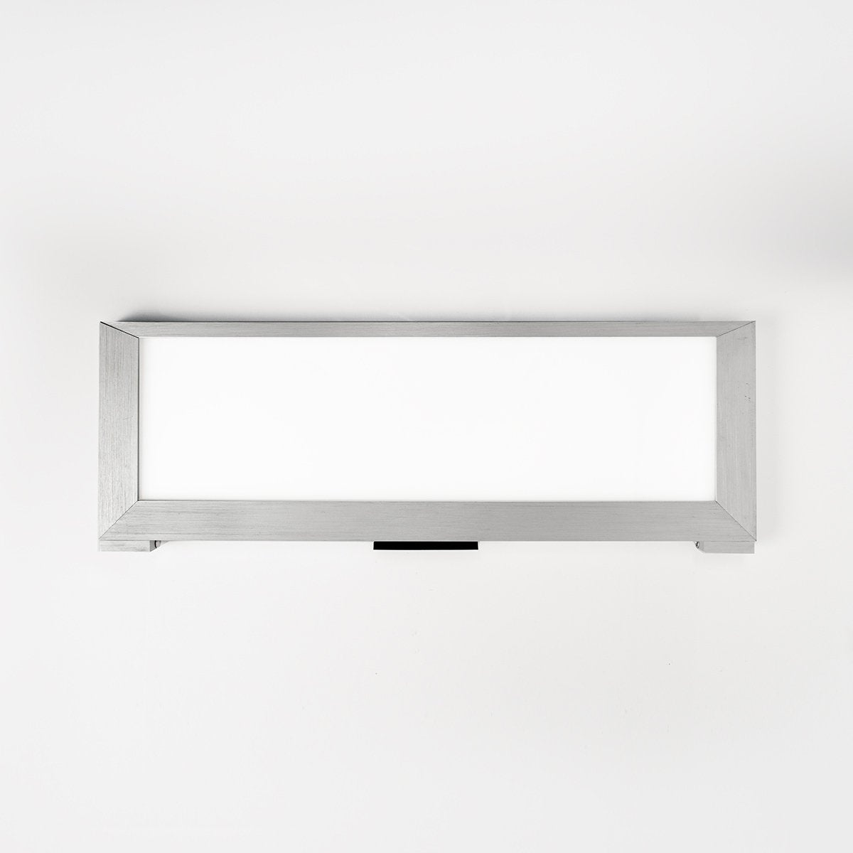 Line 2.0 Edge Lit LED Task Light in Brushed Aluminum.