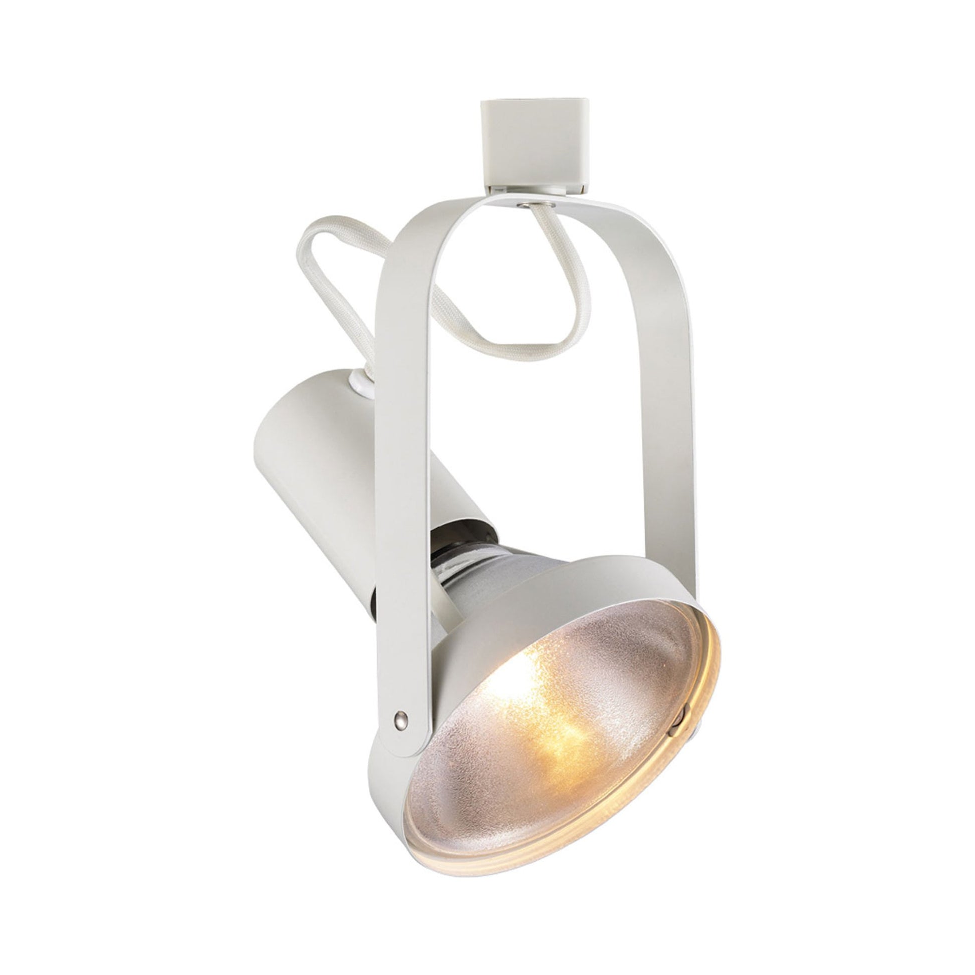 Line Voltage 765 Track Head in White (H Track).