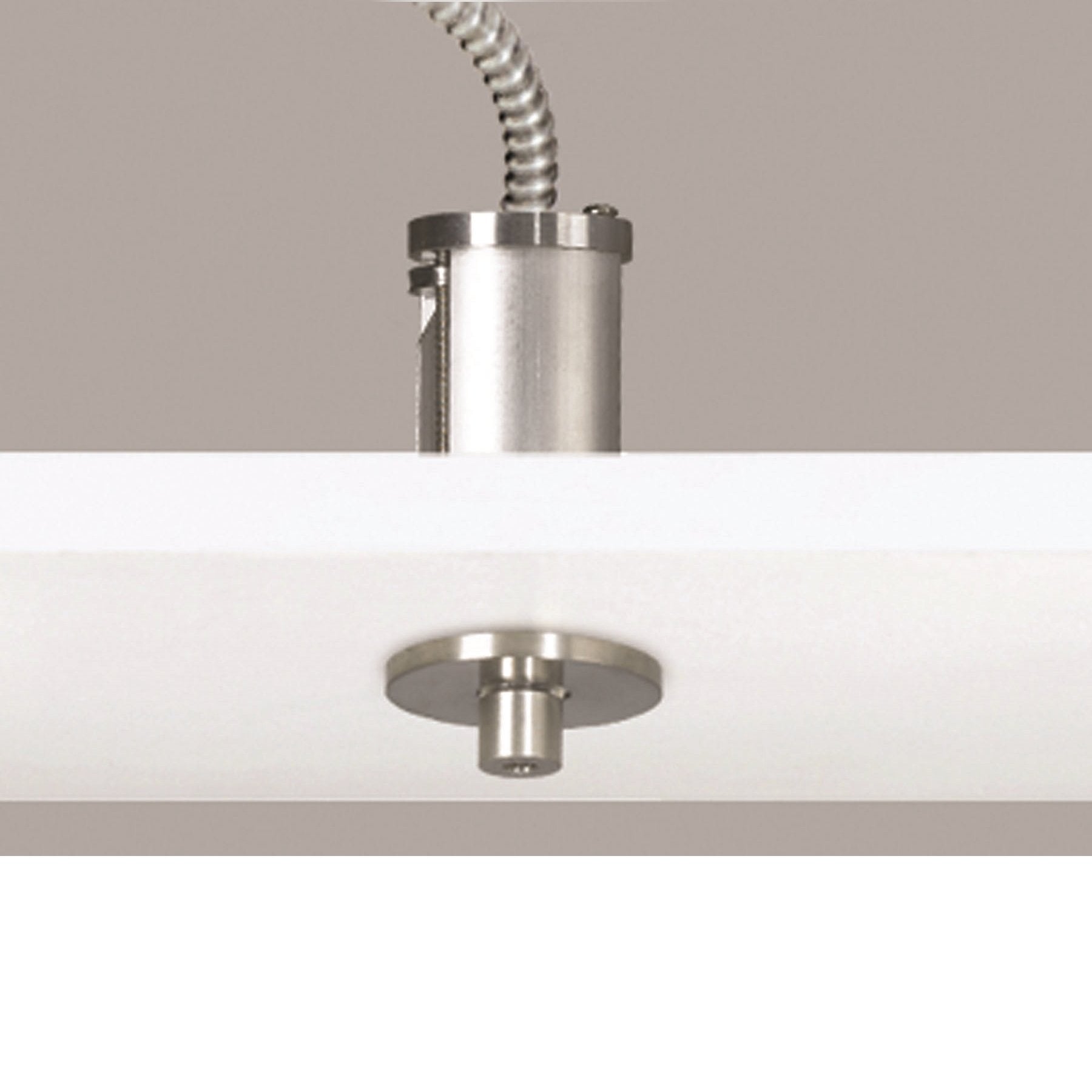 Line Voltage Port Alone in Satin Nickel.