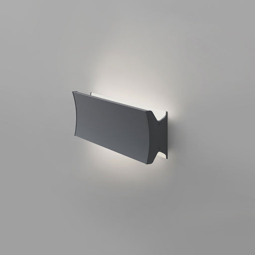 Lineacurve LED Dual Ceiling/Wall Light in Grey.
