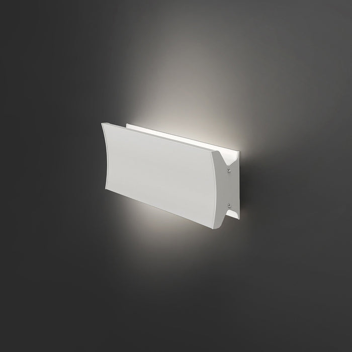 Lineacurve LED Dual Ceiling/Wall Light in White (Small).