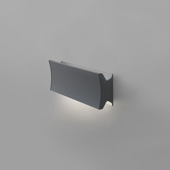 Lineacurve LED Ceiling/Wall Light in Anthracite Grey (Small).