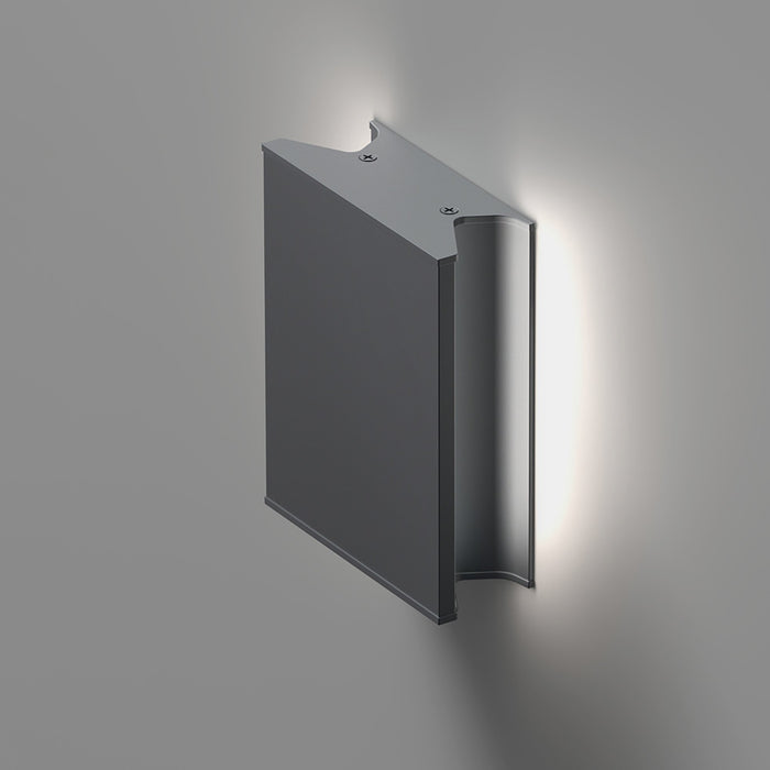 Lineaflat Dual Mini LED Ceiling/Wall Light in Anthracite Grey (3000K).