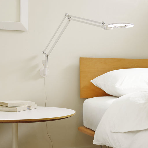 Link LED Wall Lamp in bedroom.