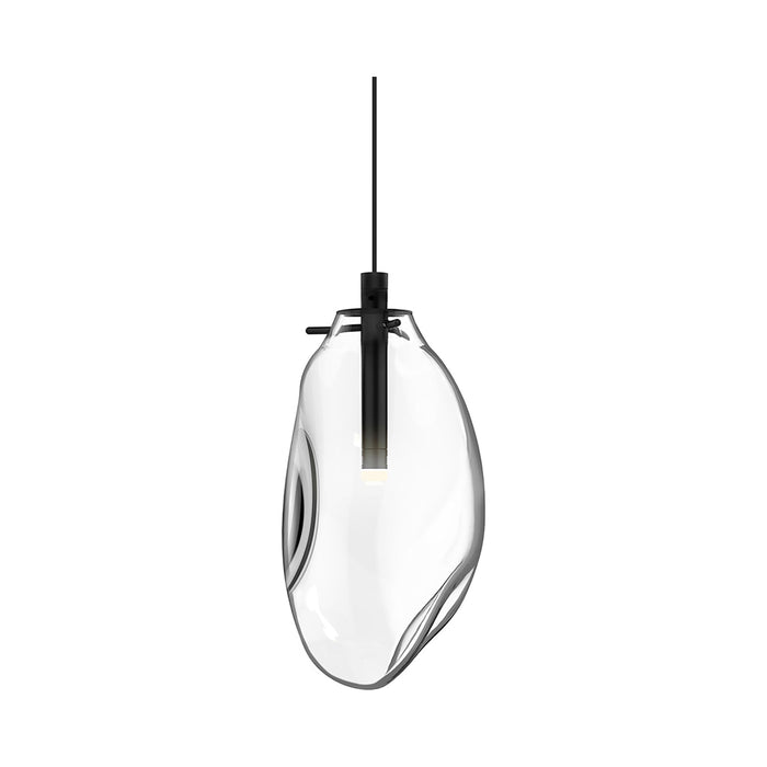 Liquid LED Pendant Light in Small/Clear.