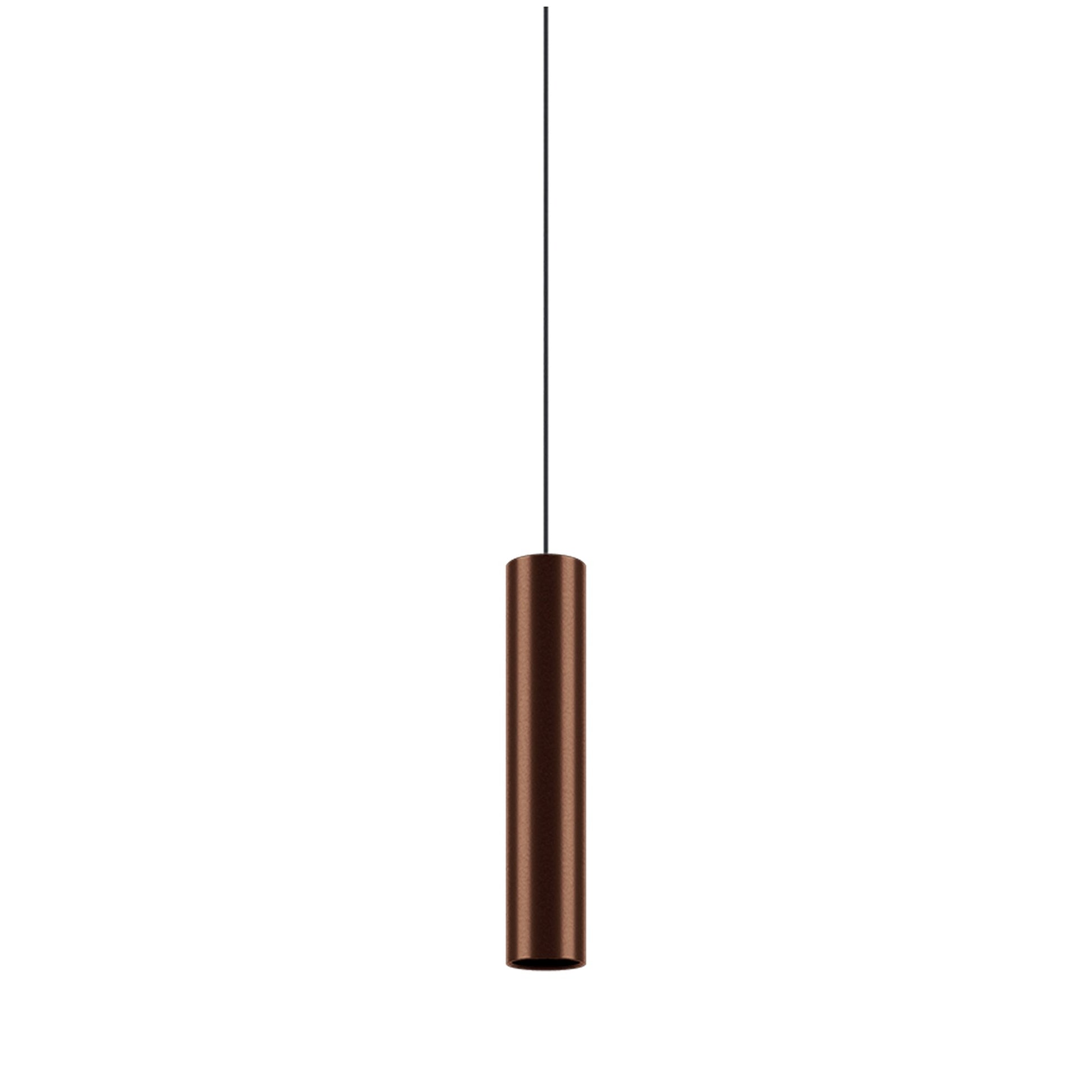 A-Tube LED Pendant Light in Coppery Bronze (Small).