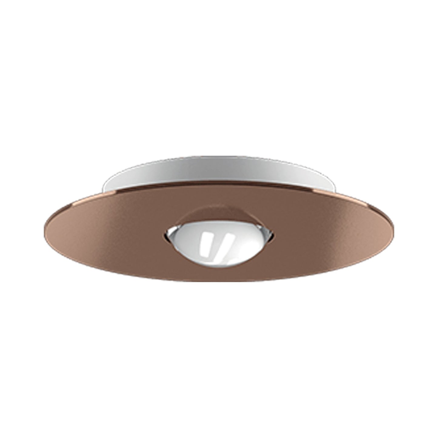 Bugia LED Flush Mount Ceiling Light in Bronze.