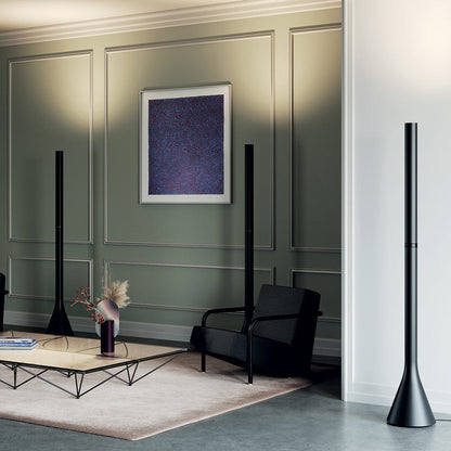 Croma Floor Lamp in living room.