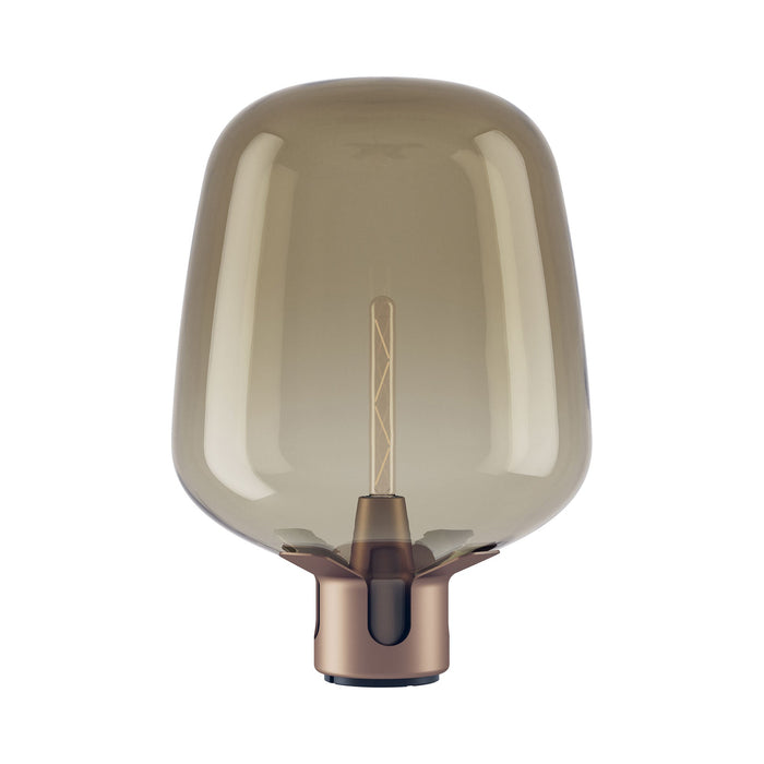 Flar Table Lamp in Terra/Honey (Large).