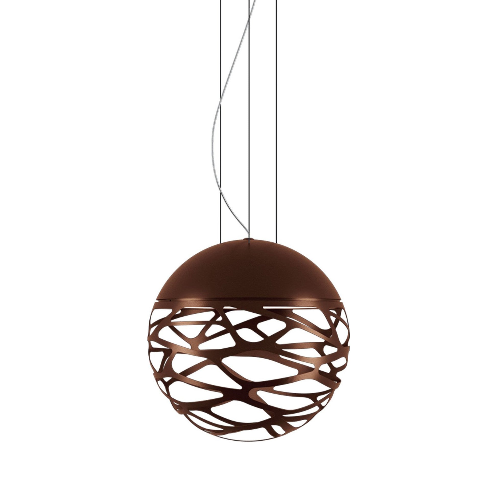 Kelly LED Pendant Light in Coppery Bronze (Small).