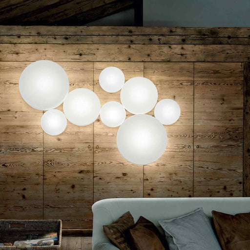 Make-Up LED Ceiling / Wall Light in bedroom.