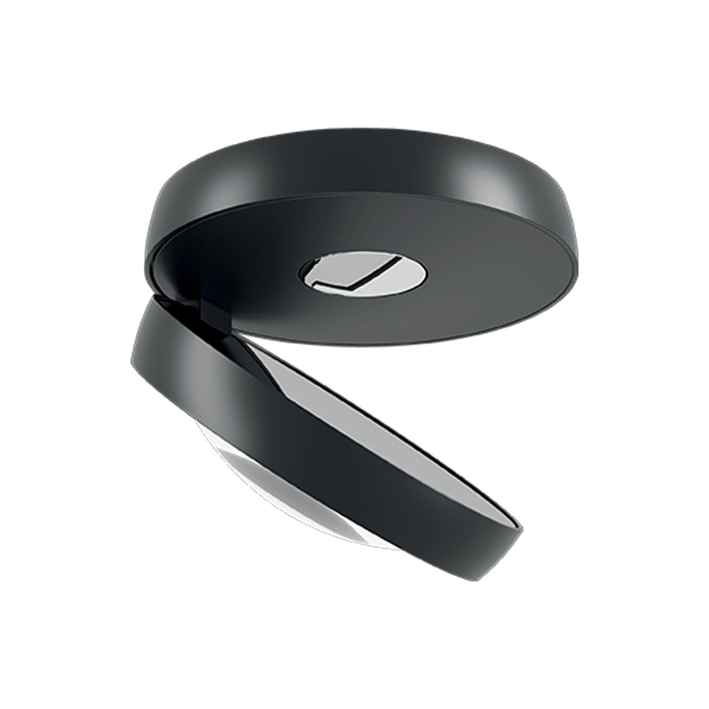 Nautilus LED Ceiling Light in Black.