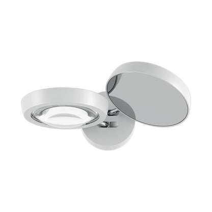 Nautilus LED Wall Light in White.