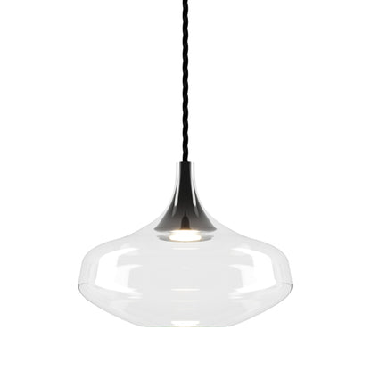 Nostalgia Large LED Pendant Light in Black.