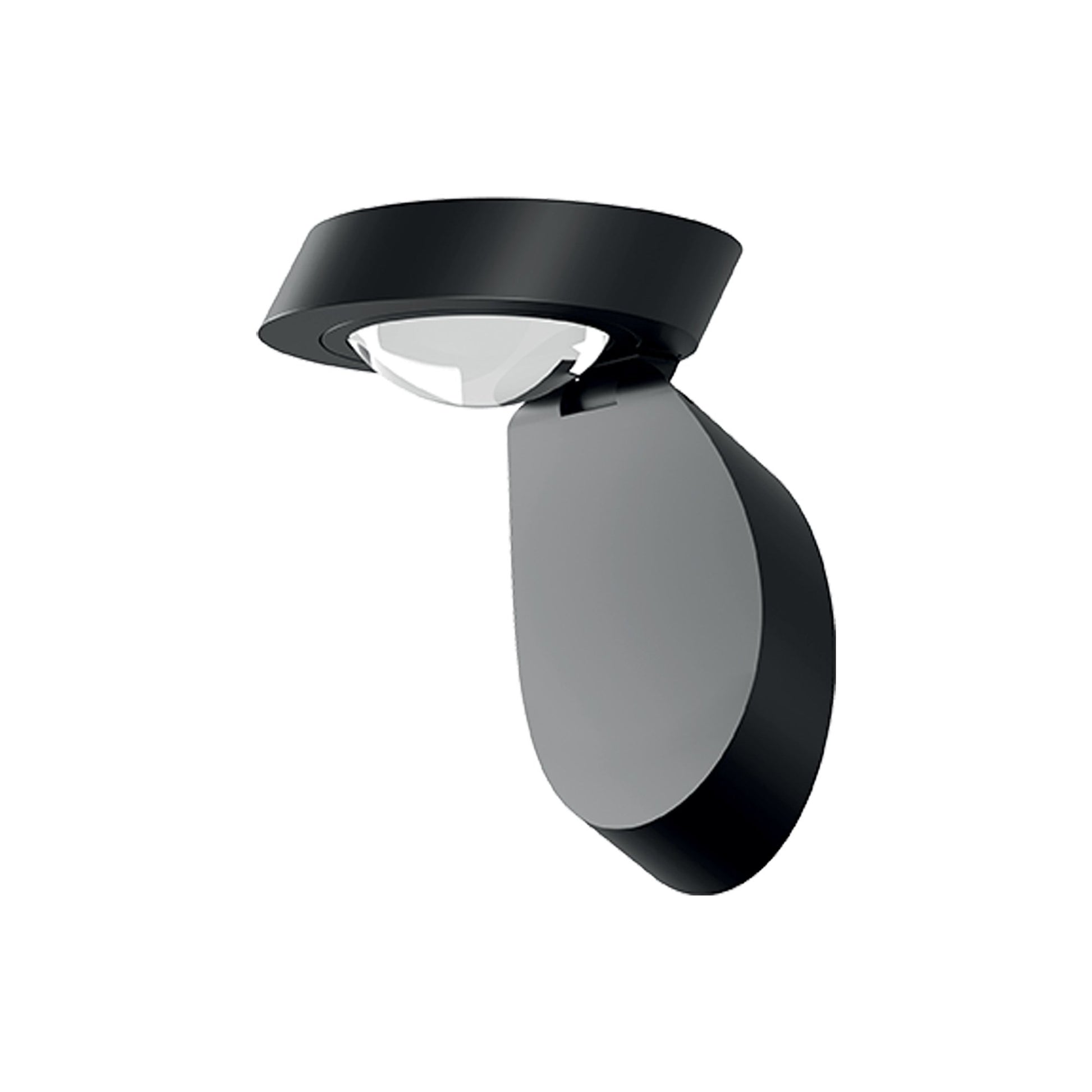 Pin-Up LED Ceiling / Wall Light in Matte Black.