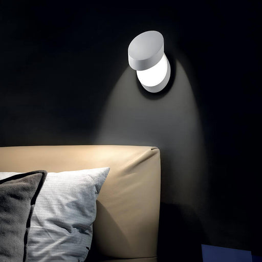 Pin-Up LED Ceiling / Wall Light in bedroom.
