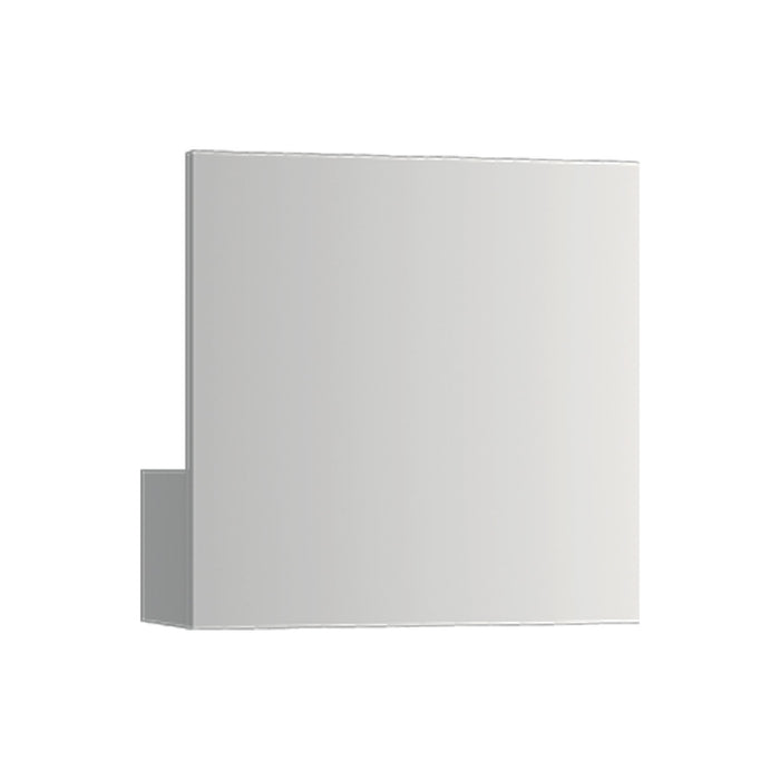 Puzzle LED Ceiling Wall Light in White/Single Square.