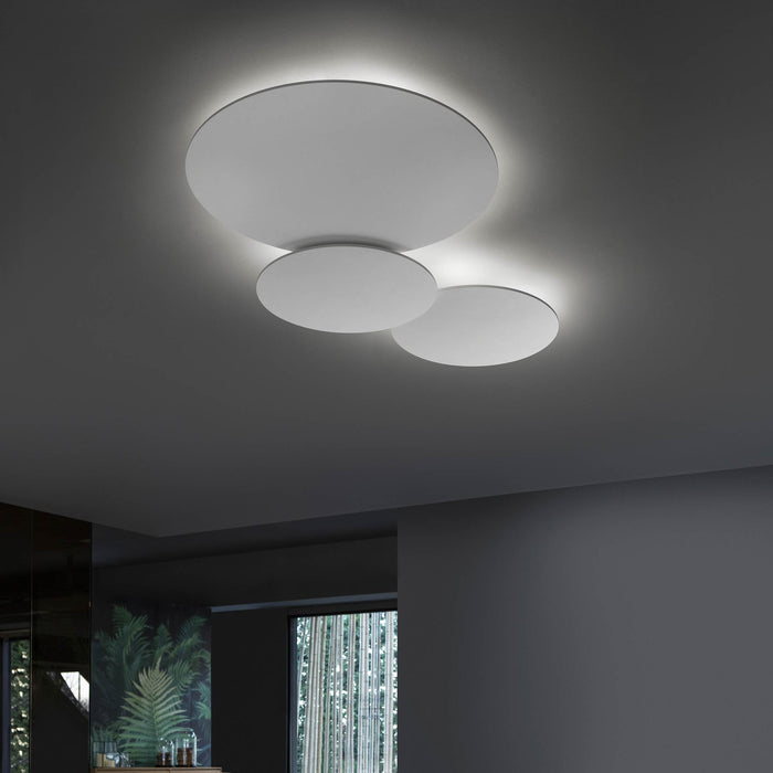 Puzzle Mega Round LED Ceiling Wall Light in Detail.