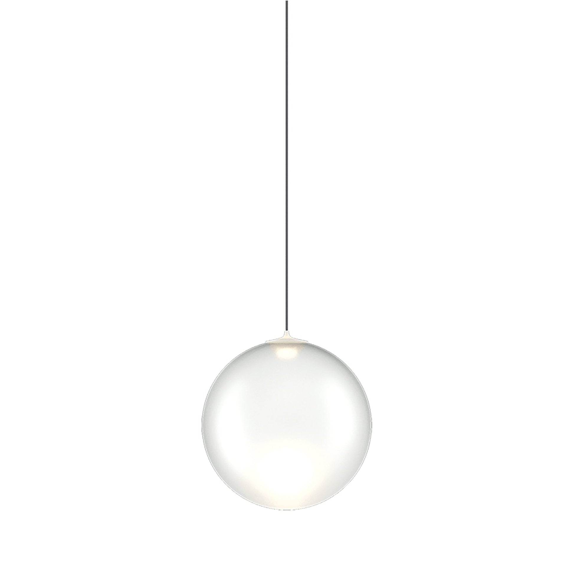 Random Solo LED Pendant Light in White (X-Small).