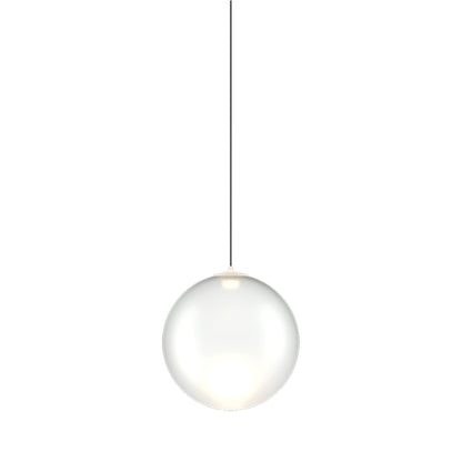 Random Solo LED Pendant Light in White (X-Small).