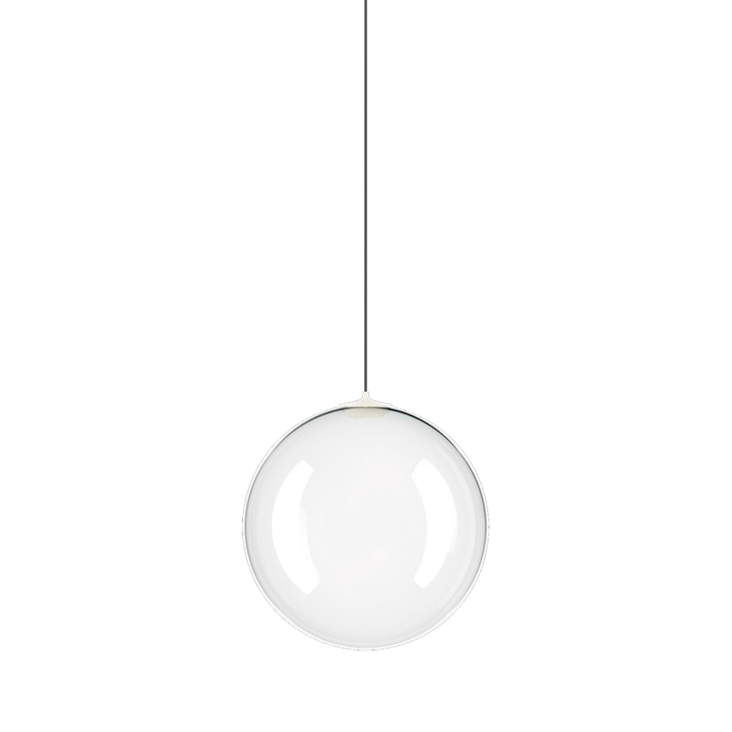 Random Solo LED Pendant Light in Clear (Small).