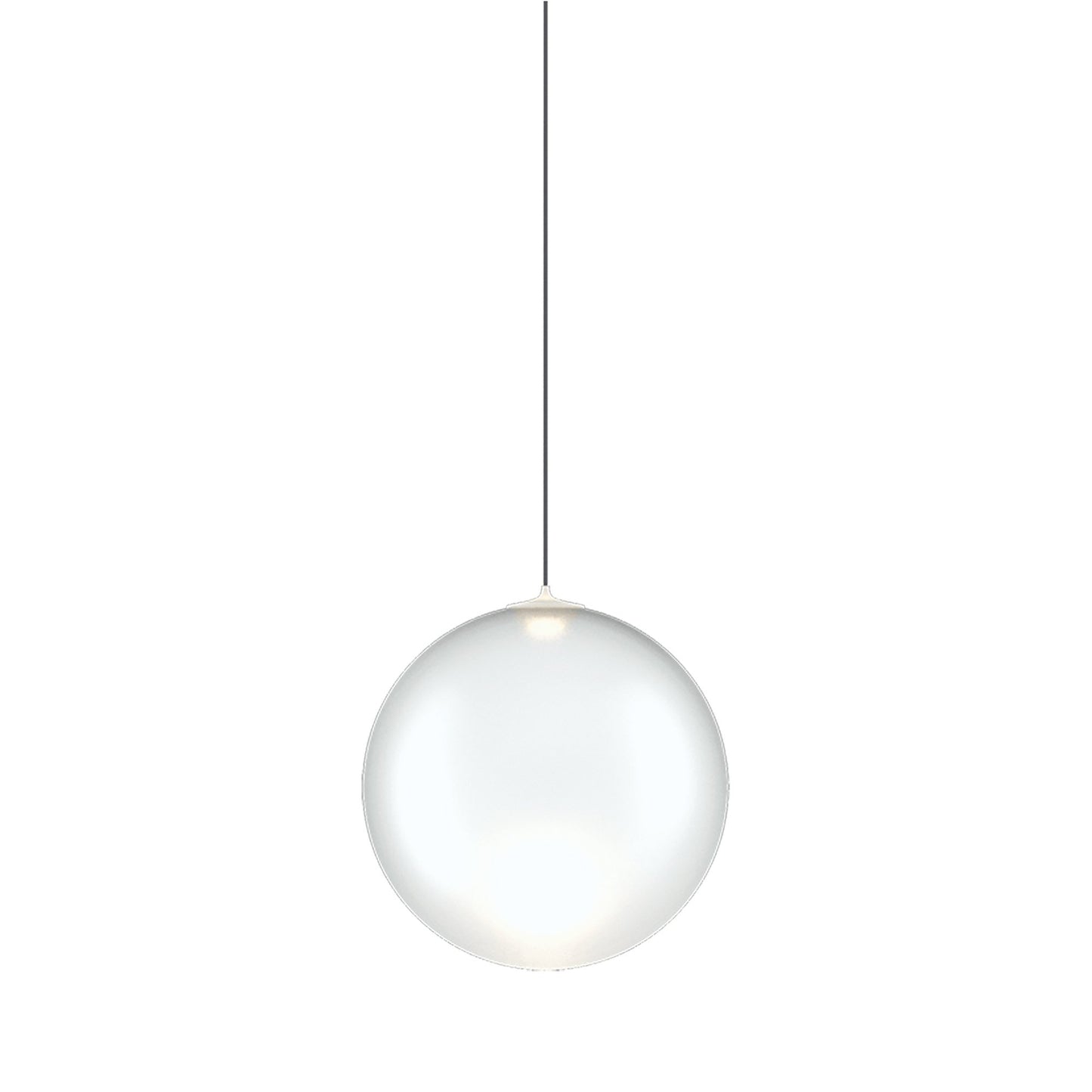 Random Solo LED Pendant Light in White (Small).