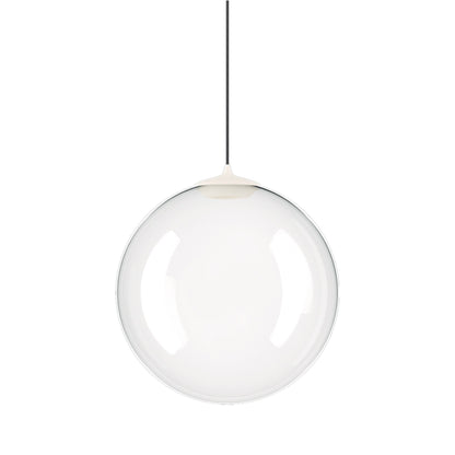 Random Solo LED Pendant Light in Clear (Large).