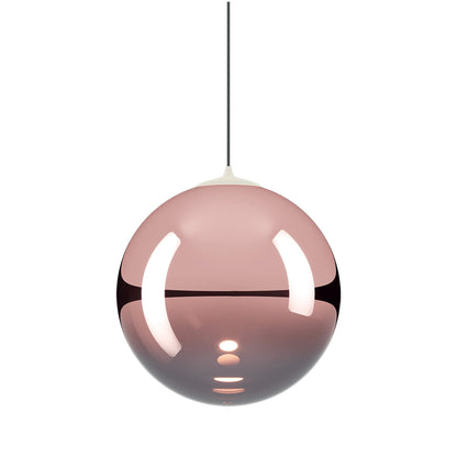 Random Solo LED Pendant Light in Rose Gold (Large).