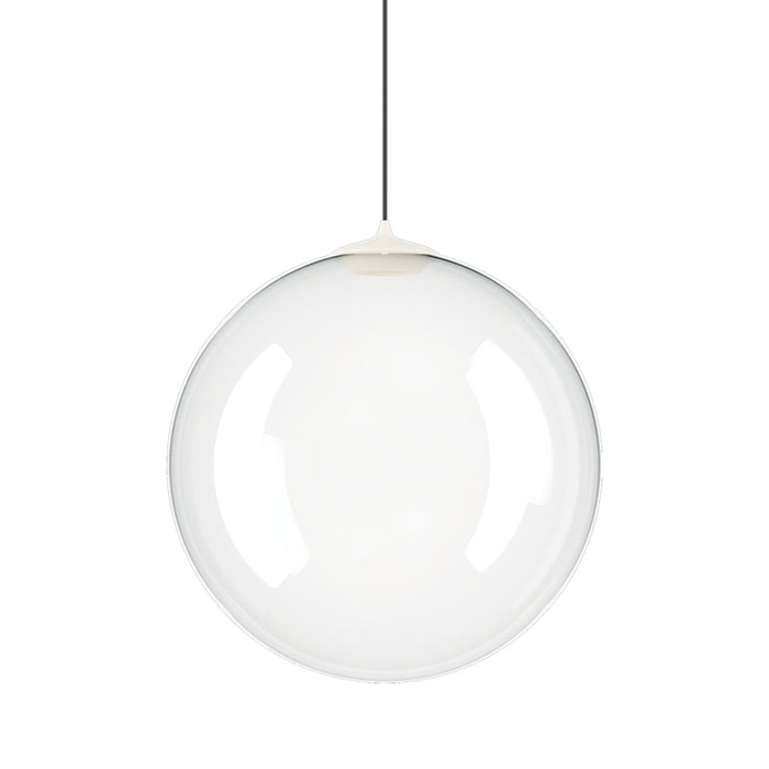 Random Solo LED Pendant Light in Clear (X-Large).