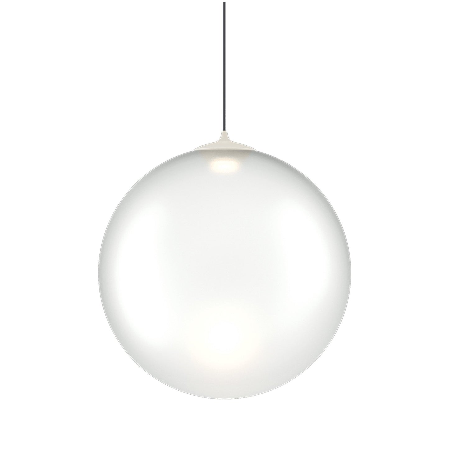 Random Solo LED Pendant Light in White (X-Large).