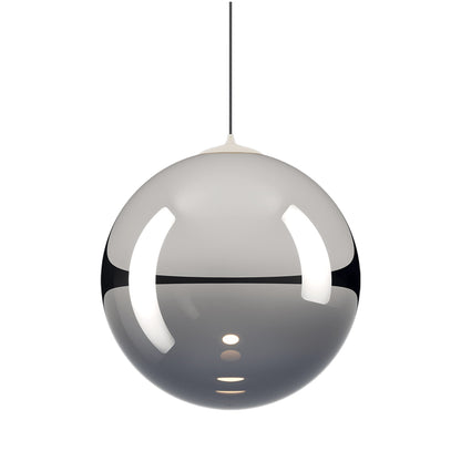 Random Solo LED Pendant Light in Chrome (X-Large).