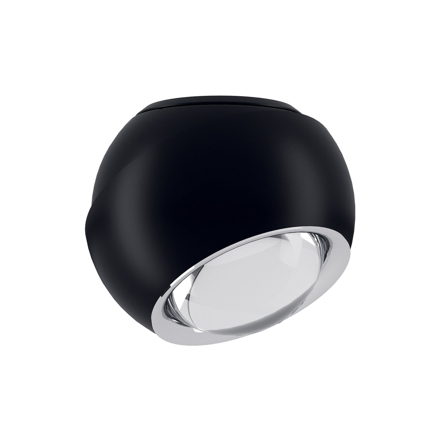 Spider LED Flush Mount Ceiling Light in Matte Black.