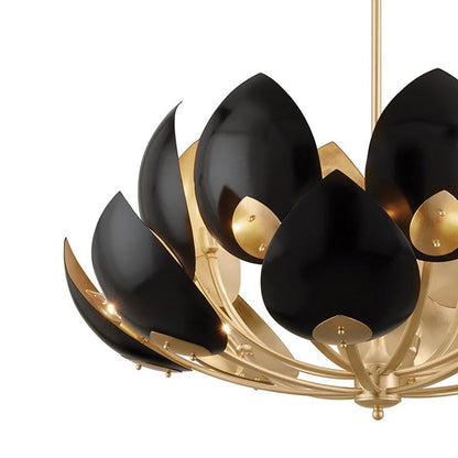 Lotus Chandelier in Detail.