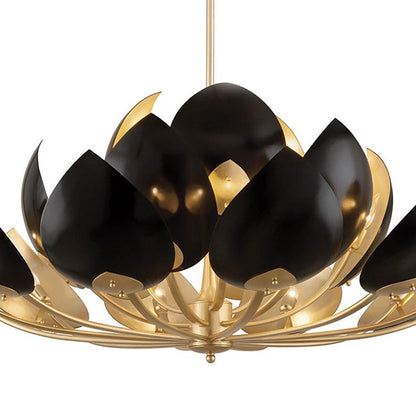 Lotus Chandelier in Detail.