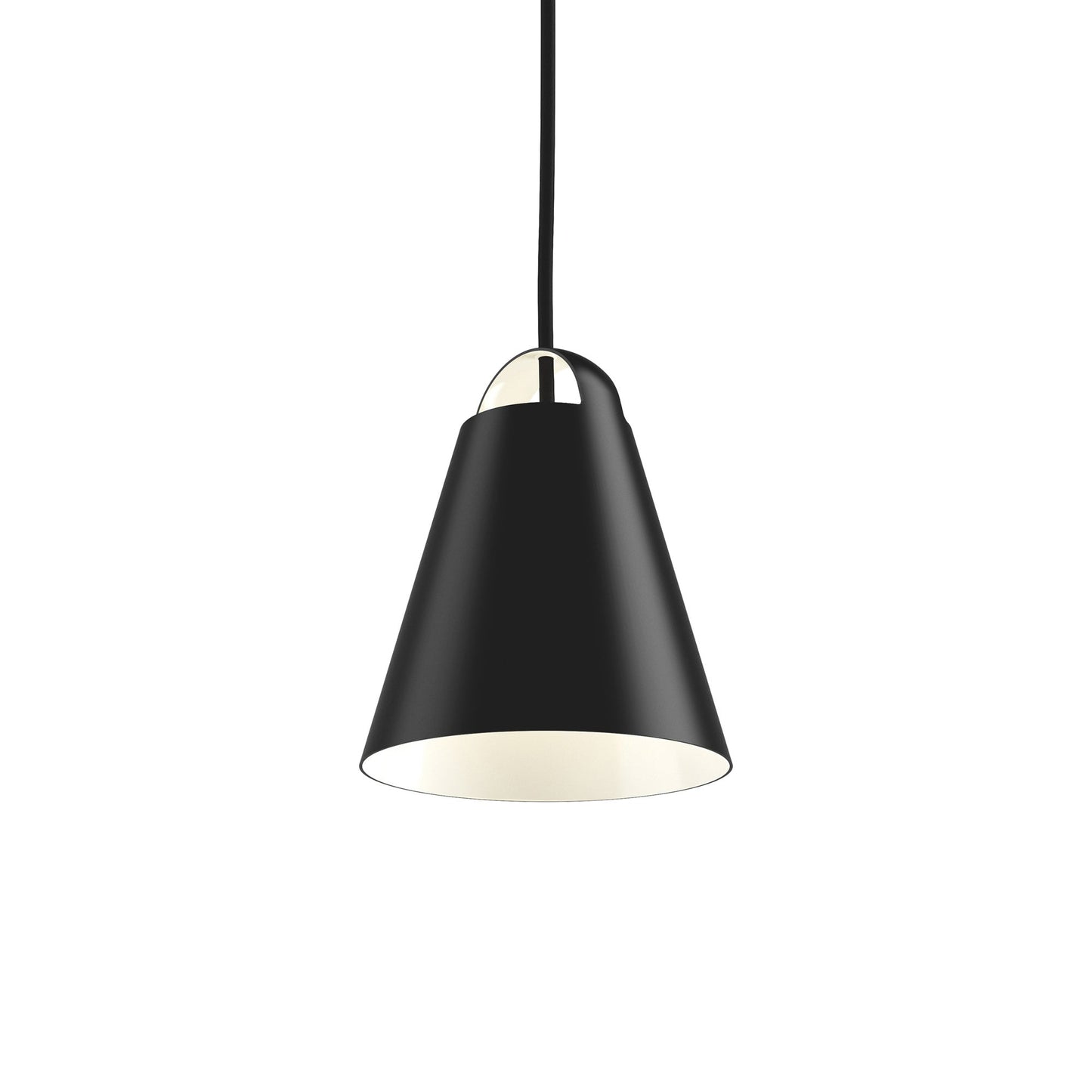 Above LED Pendant Light in Black (6.9-Inch).