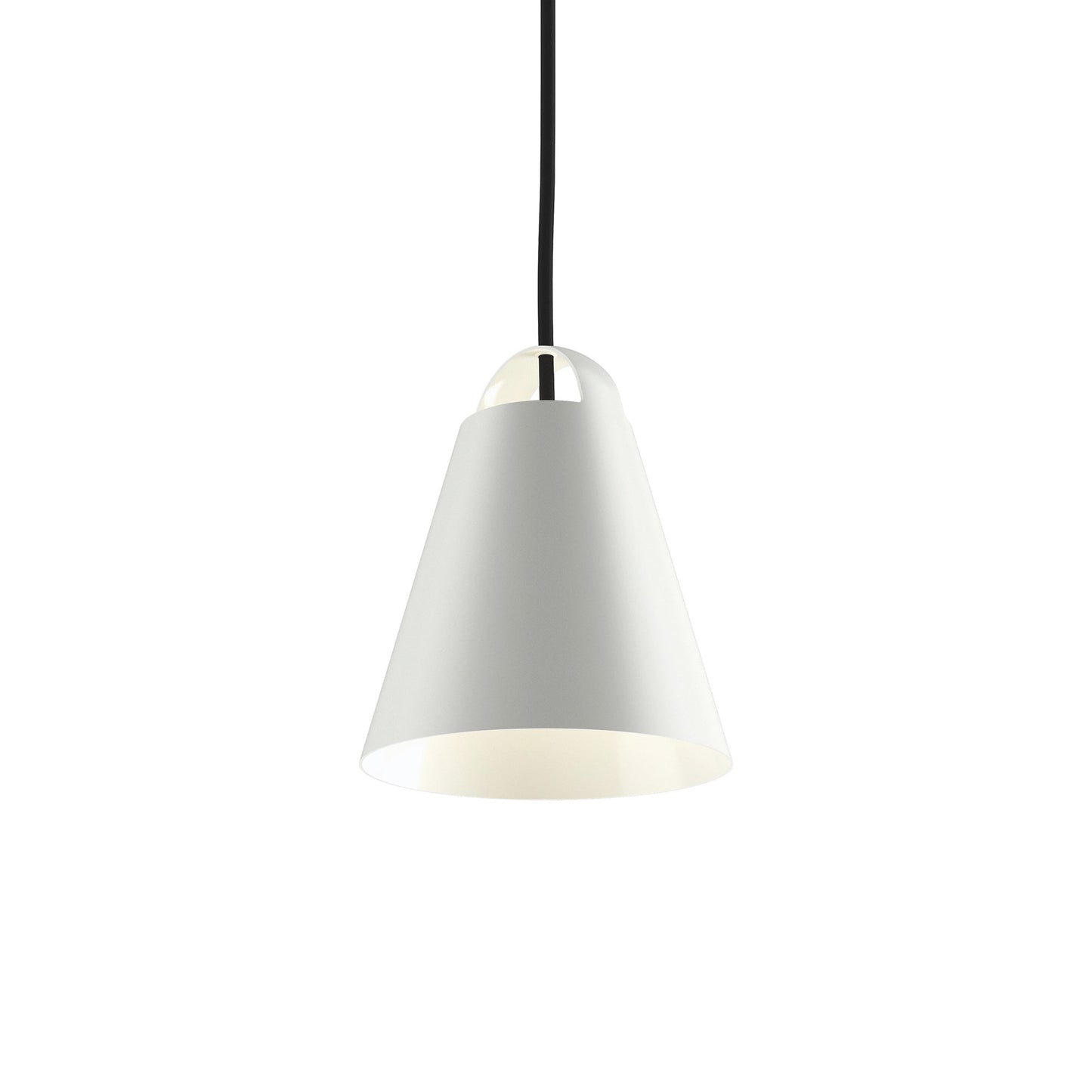 Above LED Pendant Light in White (6.9-Inch).