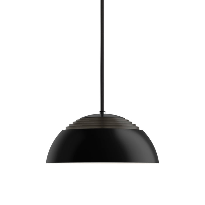 AJ Royal LED Pendant Light in Black (Small).