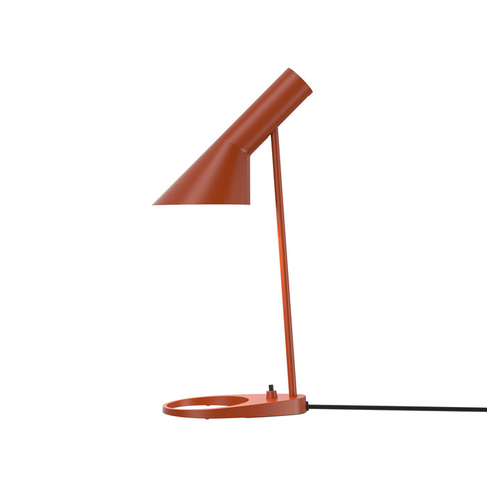 AJ Table Lamp in Rustry Red (Small).