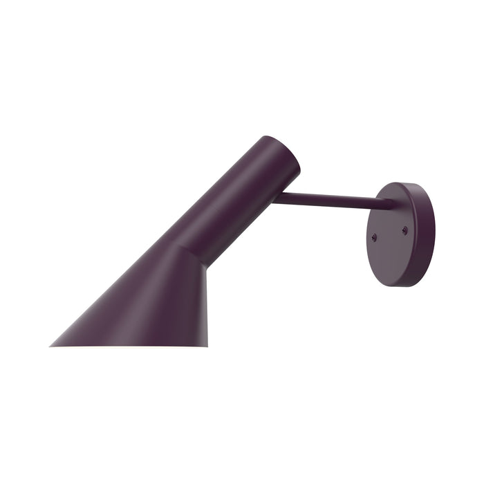 AJ Wall Light in Aubergine (7.1-Inch/Without Switch).