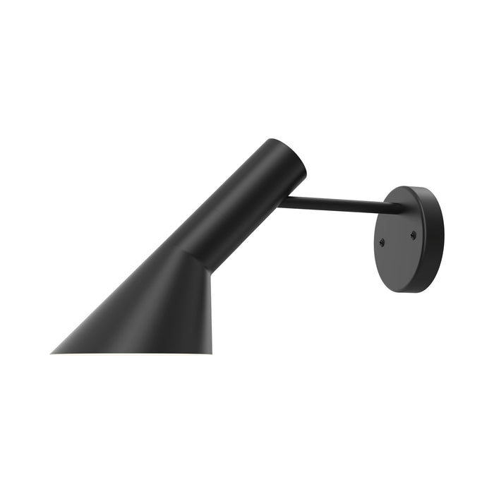 AJ Wall Light in Black (7.1-Inch/Without Switch).