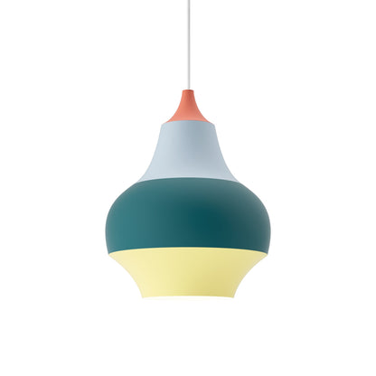 Cirque Pendant Light in Red (Medium).