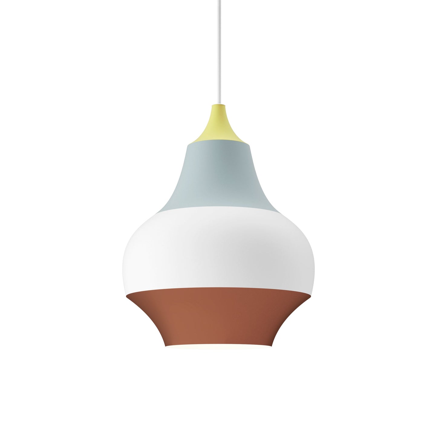 Cirque Pendant Light in Yellow (Medium).