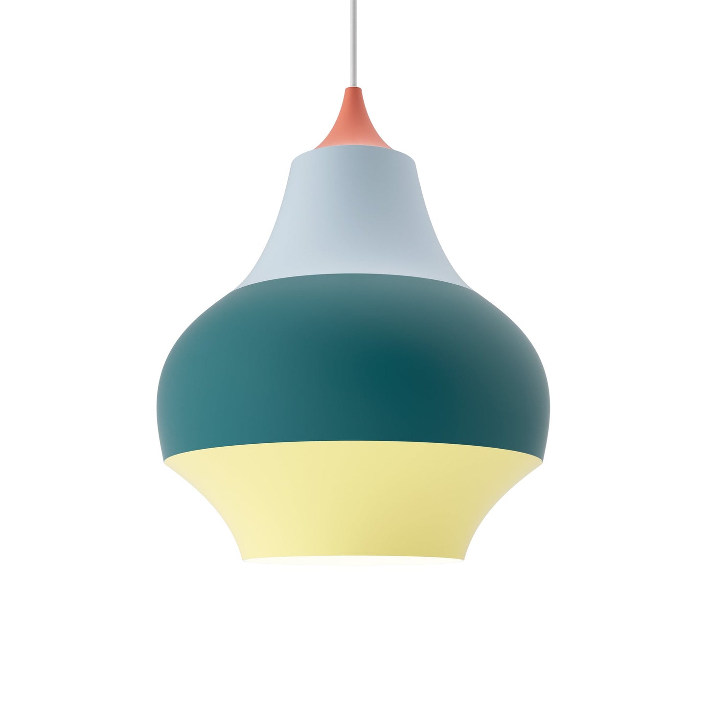 Cirque Pendant Light in Red (Large).