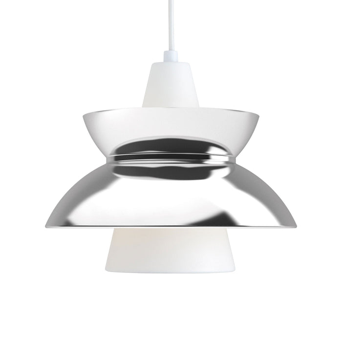 Doo-Wop Pendant Light in Stainless Steel Polished.
