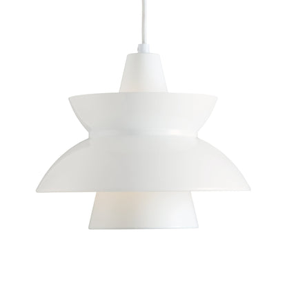 Doo-Wop Pendant Light in White.