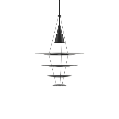 Enigma Pendant Light in Black (Small).